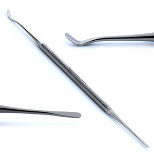 Tijeras de manicura para uñas personalizadas, tijeras para cutículas y cejas, superficie de corte curva, tijeras afiladas, tijeras para cutículas, tijeras para cutículas, Stai afilado Curvo - Product Image 4