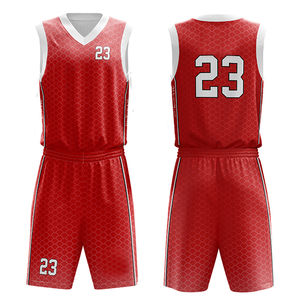 Conjunto de uniforme de baloncesto para hombre, ideal para ligas de práctica, partidos amistosos y entrenamiento regular en el gimnasio. - Product Image 1