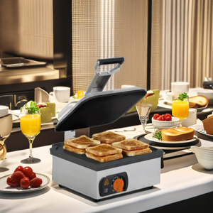 Máquina tostadora eléctrica de acero inoxidable de 4 rebanadas para pan de sándwich para uso doméstico y de hotel para panaderías - Product Image 4