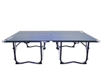Table de tennis de table pliable de taille officielle, plateforme d'entraînement stable pour adultes et enfants, pour la pratique en intérieur