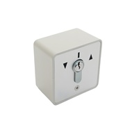 Sélecteur de clé en acier durable de conception moderne pour les serrures centrales extérieures de moteur de volet roulant avec l'installation facile de vis