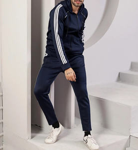 Venta al por mayor de alta calidad personalizado hombres invierno chándal Streetwear Sudadera con capucha pantalones con estampado de diamantes de imitación nuevos diseños trajes conjuntos - Product Image 4