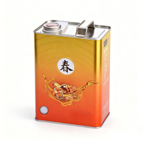 Fournisseur chinois de boîtes de conserve rectangulaires/carrées en tôle de 1L/5L, de qualité alimentaire, vides, pour l'emballage d'huile moteur et d'huile d'olive
