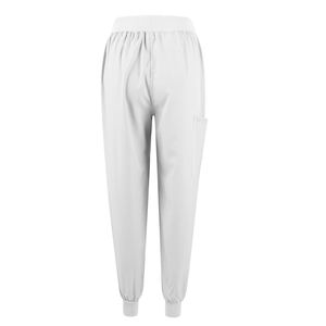 ชุดสครับแพทย์สำหรับทุกเพศคุณภาพพรีเมี่ยมคอวีกันรอยยับแห้งเร็วระบายอากาศสวมใส่สบาย - Product Image 5