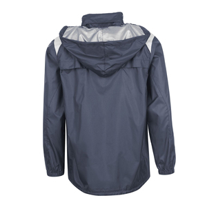 Chaqueta impermeable de color sólido con capucha personalizada para hombre, suministro directo de fábrica, impermeable para invierno a precio mayorista - Product Image 3