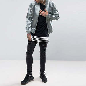 Chaquetas de Satén de Manga Larga con Cuello Alto y Estampado de Letras de la Mejor Calidad para Invierno, Más Vendidas en 2024 para Hombres Adultos - Product Image 4