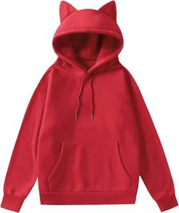 Automne Longue 100% Coton STYLE ANGLAIS Broderie Anti-boulochage Manches bouffantes Chaud Confortable Impression de logo personnalisé Femme - Product Image 2