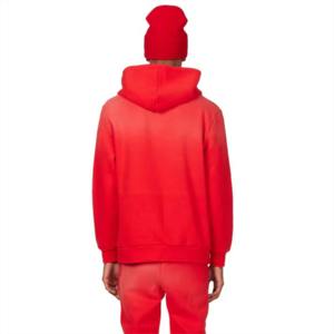 Men's <b>New</b> Eco-Friendly Fleece Hoodie Trackset Zippered Joggers Gym Sport Sweat Suit with Printed Design for Winter - Product Image 4