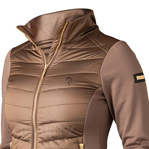 Chaqueta de equitación OEM personalizada para mujer, chaqueta impermeable a prueba de viento para mujer con chaquetas protectoras para montar a caballo - Product Image 6