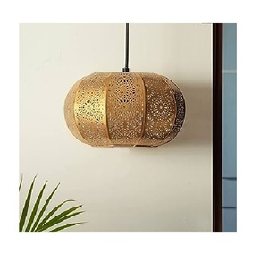 Une lampe ronde de toit de qualité One Lampes suspendues pour la décoration de la maison Éclairage suspendu arabe Lobby Drop Salon - Product Image 4