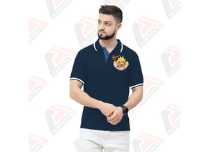 Denim pour hommes Signature pour T-shirt Respirant Élégant Écologique Été - Product Image 3