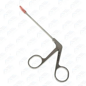 Hoja curva izquierda de 5mm, tijeras de cocodrilo Ent de acero inoxidable, instrumentos quirúrgicos, instrumentos médicos quirúrgicos - Product Image 1