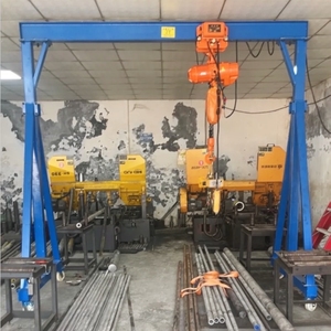 Grúa Pórtico de Operación Manual Independiente a Precio Económico, Grúa Pórtico Móvil con Pluma Articulada para Montacargas de 1, 2, 3, 5 y 10 Toneladas, en Venta - Product Image 4