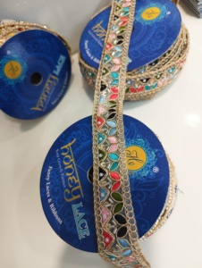 High Quality Elegant Beaded Lace <b>Fabric</b> for Bridal Gowns and Evening Dresses Handcrafted Beads Fashion Accessories - Product Image 4