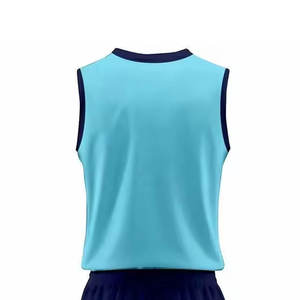 Uniforme de basket-ball sans manches confortable pour hommes, vêtements de sport d'extérieur, uniforme de basket-ball à vendre - Product Image 4