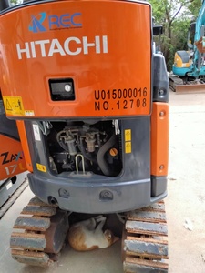 Maquinaria de segunda mano Hitachi, miniexcavadora usada de 1.7 toneladas ZX17U-5A, excavadora pequeña usada original importada de segunda mano. - Product Image 3