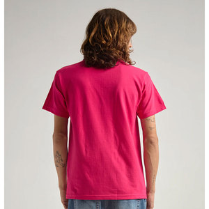 Camiseta de manga corta de algodón de calle alta de peso pesado con logotipo personalizado camiseta en blanco lisa de gran tamaño unisex con escote pequeño de Color puro - Product Image 2