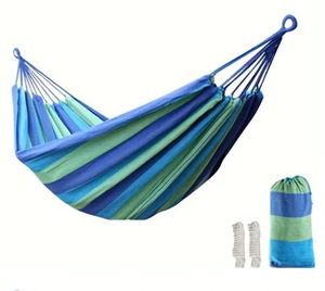 <span class=keywords><strong>Hamaca</strong></span> de Lona Colorida Arcoíris para Interiores y Exteriores, Ideal para Camping y Ocio, Soporta Uso Individual/Doble, Diseño Duradero para Viajes - Product Image 2