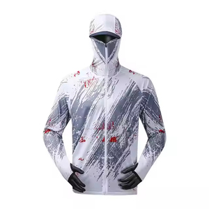 Service OEM Personnalisable Sweat à capuche de pêche à manches longues pour hommes Respirant à séchage rapide Protection solaire UPF 50 - Product Image 3