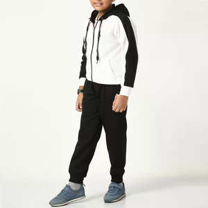 Soft and Stretchy Two-Piece Outfit for Active Play Kids Tracksuit Lightweight and Breathable Sportswear <b>Set</b> - Product Image 2