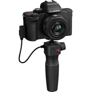 Lightweight Travel Mirrorless 4K Vlogging <b>Camera</b> with 12-32mm Lens & Tripod Grip <b>for</b> Content Creators Includes Body Design - Product Image 2