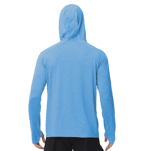 Chemise de pêche pour homme en spandex à sublimation personnalisée, chemise de pêche personnalisée 3D, poche à capuche, chemise de pêche en polyester - Product Image 3