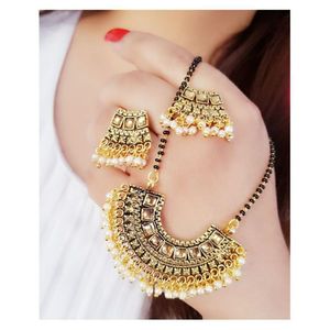 Boucles d'oreilles en cuivre doré prêtes pour le mariage - Product Image 2