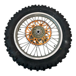 Nouvelle roue avant 182,5 avec pignon et disque pour KTM 525 EXC 2003, moyeu de roue arrière en alliage d'aluminium CNC, emballage en boîte - Product Image 1