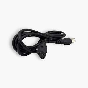Cable de Extensión de Corriente American Standard Negro con Conector Hembra NEMA 3, Cables de Cobre Puro de Calibre 0.75mm - Revestimiento de PVC - Envío Gratuito - Product Image 2