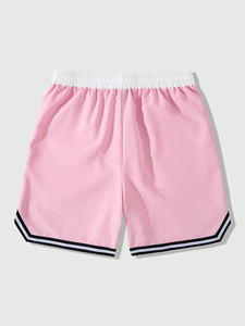 Toda la venta 2023 verano nuevo alta calidad de gran tamaño Simple recto transpirable playa pantalones cortos de lino para hombres - Product Image 6