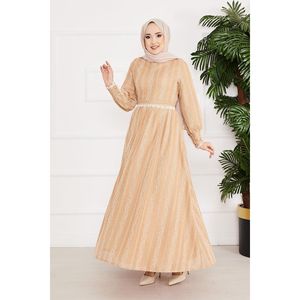 Modest Open <b>Abayas</b> Hijab Dress Lace Waist Belt Mink Silk Chiffon Soft Comfortable Long for Boys Ready Stock XS-4XL for Summer - Product Image 4