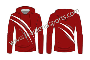 Sudadera con capucha y logotipo de equipo personalizado de alta calidad, sudadera deportiva con sublimación de números - Product Image 4