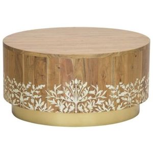 MUEBLES CON INCRUSTACIONES DE HUESO TRADICIÓN ARTESANÍA tradición personalizada y Floral Mesita de noche Gabinete Incrustaciones de hueso Sala de estar DE LA India - Product Image 4