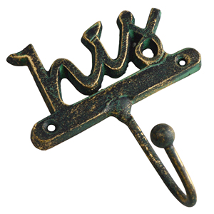 Modern Theme Design Metal Door <b>Hook</b> Hanger with Painted Finish <b>Wall</b> Decor for Hanging Clothes Coat Hat <b>Keys</b> - Product Image 2
