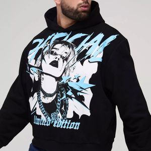 เสื้อผ้าฝ้ายฟลีซหนานุ่มคุณภาพสูง พิมพ์ลายดิจิตอล ปักโลโก้ตามสั่ง ทรงปกติ สำหรับฤดูหนาว ขายส่ง - Product Image 1