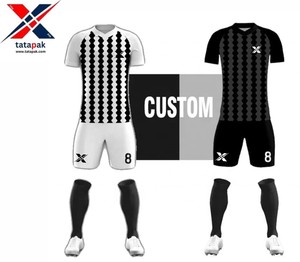 2025 unisex dành cho người lớn tùy chỉnh chất lượng cao 100% polyester áo bóng đá thoáng khí chính thức phù hợp với phong cách đồng phục - Product Image 3