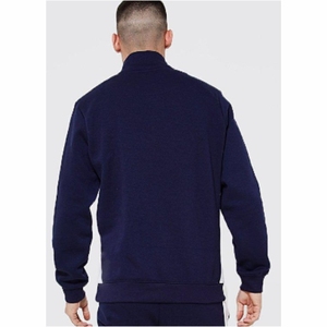 Survêtements d'hiver 100% coton pour hommes, pantalons évasés et sweat à capuche zippé, ensembles imprimés pour la course à pied et l'entraînement des adultes - Product Image 6