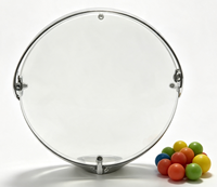 Lot de 42 balles de golf d'entraînement en mousse silencieuse, colorées, souples, avec seau en métal, pour l'intérieur et l'extérieur