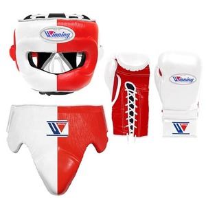Nouvelle conception 2025, ensembles de sparring de boxe MMA professionnels, équipement d'entraînement en cuir bicolore - Product Image 1