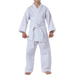 Meilleures ventes, faible MOQ, ensembles d'uniformes de Taekwondo et de Karaté personnalisables, devant en Spandex/Polyester de haute qualité, pour arts martiaux et combat - Product Image 4