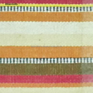 Cotton Striped Fabric 2024 New Custom Yarn Dyed Soft Stripe Knitted Cotton Stripe Upholstery Fabric Colorful - Product Image 3