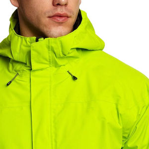 Chaqueta Softshell Ligera Personalizada para Hombre, con Capucha, Cortavientos, Transpirable, para Invierno, Servicio OEM, Venta al Por Mayor - Product Image 3
