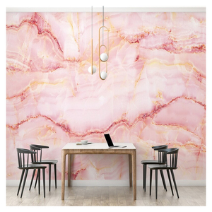 Dalles de marbre rose de haute qualité à texture fine, idéales pour la décoration intérieure de luxe et les espaces architecturaux sophistiqués - Product Image 4