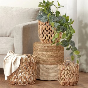 Cestas de Mimbre para Plantas de Interior en Venta, Macetas Ecológicas de Jacinto de Agua, Cestas Tejidas para Plantas - Product Image 3