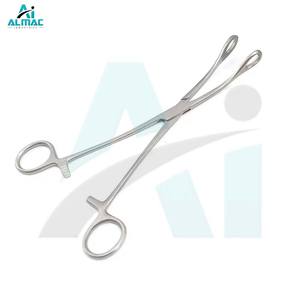 Fórceps de sujeción de esponja ALMAC Foerster, instrumentos quirúrgicos de diseño de precisión de confianza para médicos y cirujanos, certificado CE ISO - Product Image 1