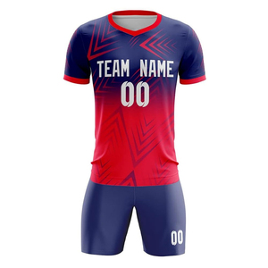 Camiseta de fútbol Conjuntos de uniformes de fútbol para hombres Ropa de portero de baloncesto y fútbol personalizable con logotipo y nombre impresos - Product Image 4