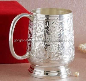 Taza Clásica de Acero Inoxidable de Alta Calidad para Té y Café, Vaso Apilable Duradero de Primera Calidad para Uso Doméstico - Product Image 1