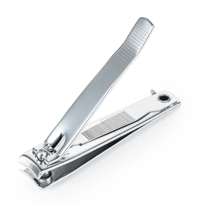 Gros outils de pédicure en acier au carbone grand coupe-ongles facile à façonner avec lime coupe-ongles d'orteil à bord droit pour les doigts - Product Image 2