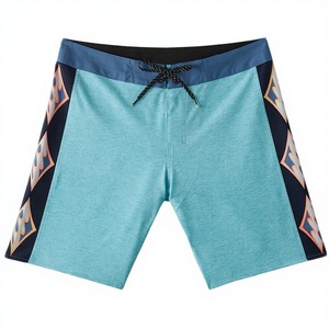 Custom Men's <b>Mid</b> Waist Woven Polyester Hot Shorts Surfing Swim Board Shorts Breathable Eco Friendly Quick Dry Men Beach Shorts - Product Image 1