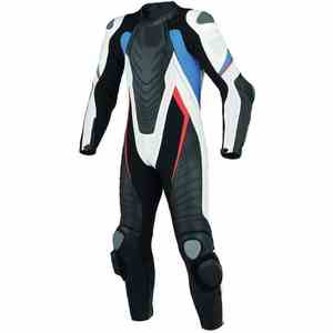 Traje de dos piezas de cuero de vaca genuino para motocicleta, traje de cuero de moto de calidad superior para motociclistas de calle - Product Image 3